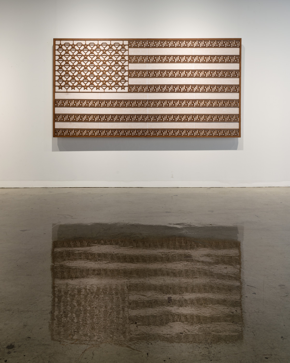동창(東窓) 버전1 Ikkuna Itään (Window to the East) Version1, 2017, 복합매체, 119.5×226.5cm