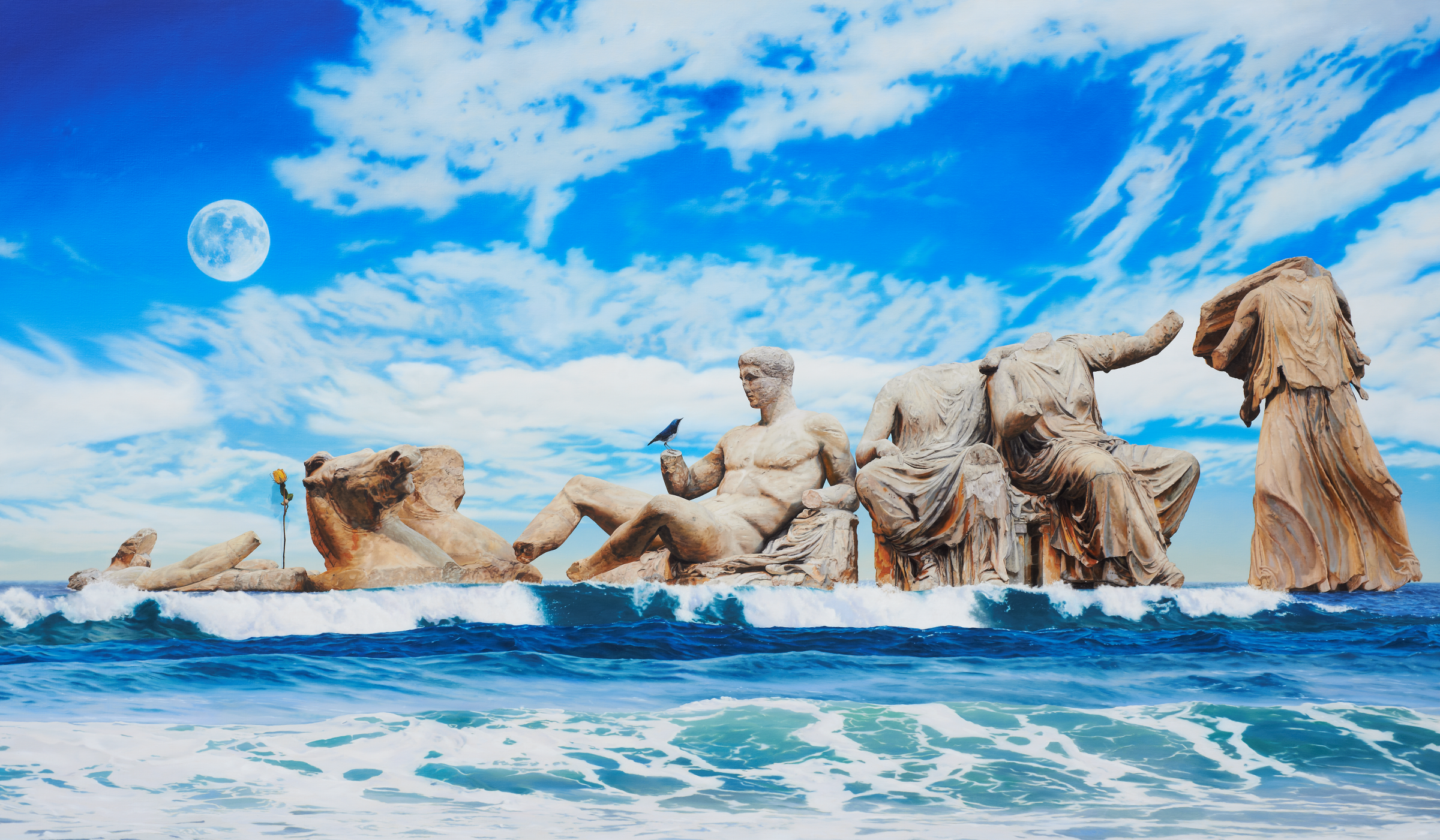 영원을 꿈꾸다 Dream the Eternity, 2013, oil on canvas, 190.2×320㎝