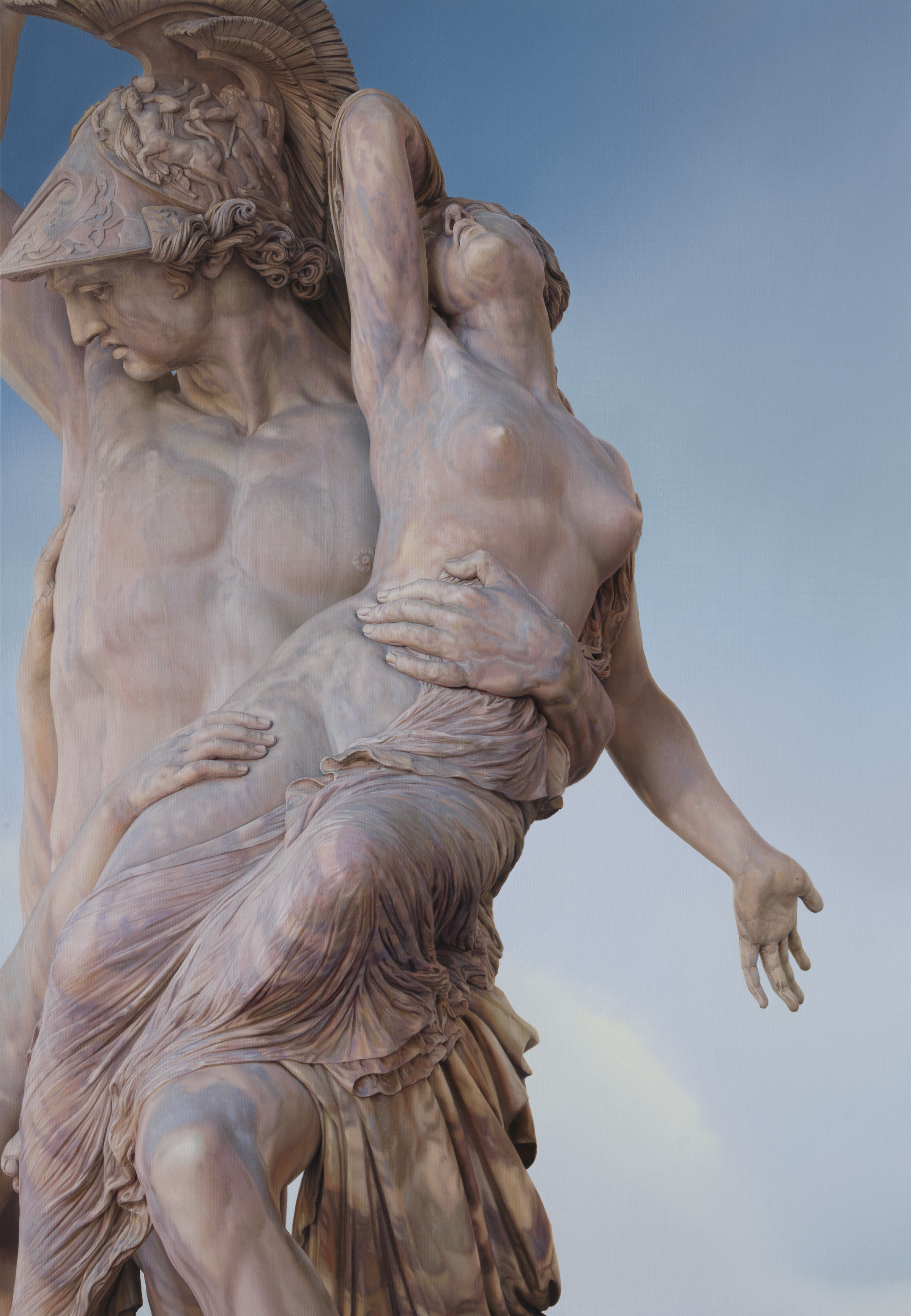 영원과 순간 사이 Between Eternity and Moment, 2021, oil on canvas, 138.1×96