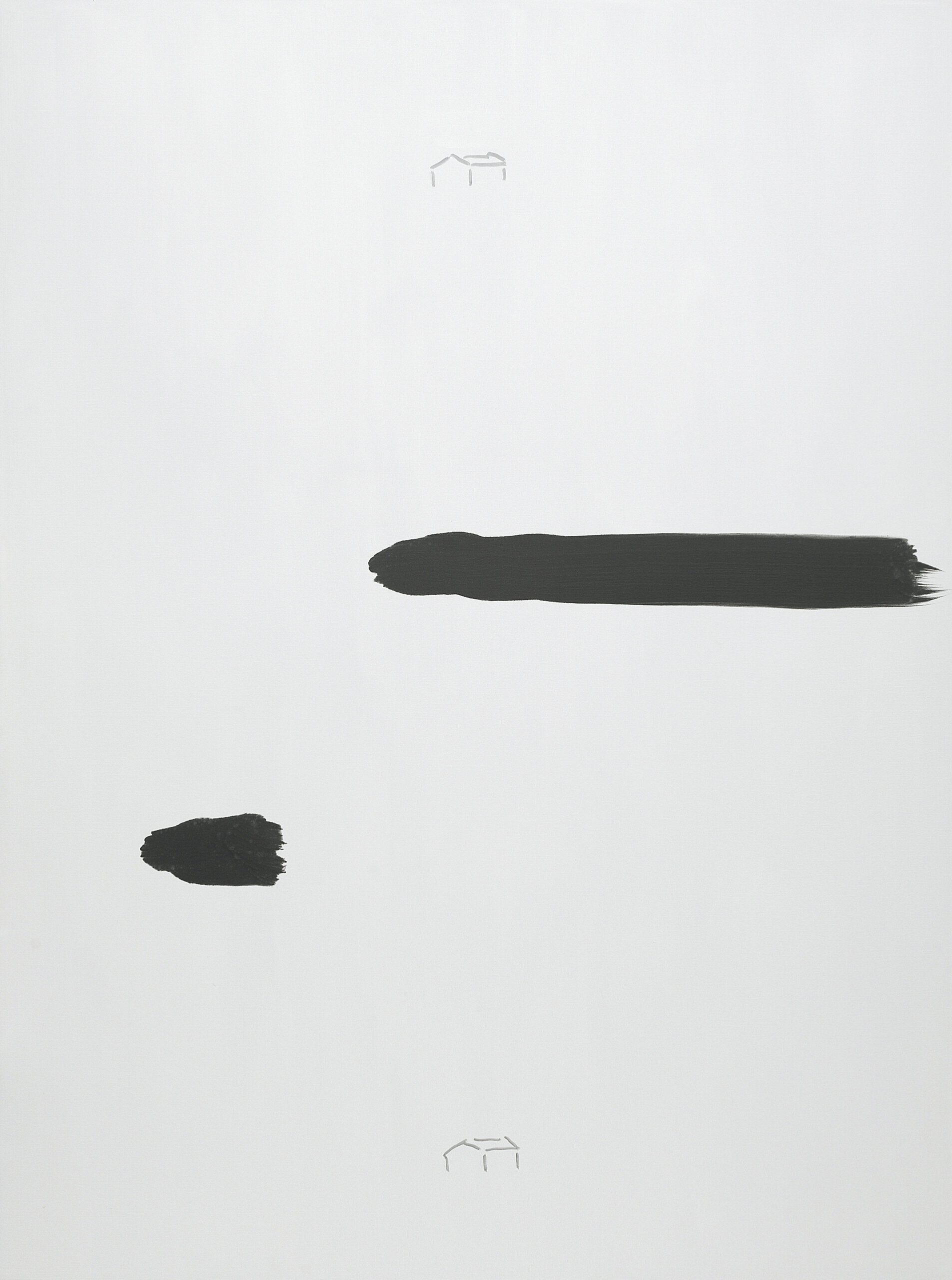 虛 Emptiness-09093, Acrylic on Canvas, 259×194cm, 2009